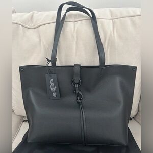 NEW Rebecca Minkoff Megan Tote Handbag Black NWT